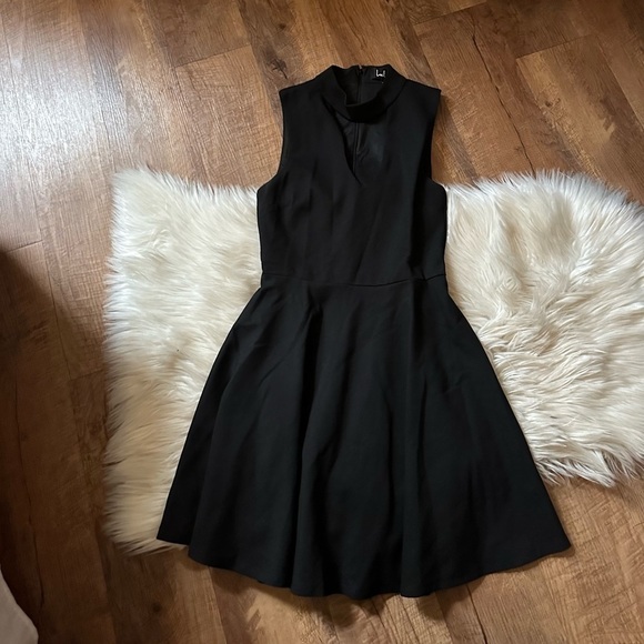 LULU’S Loving You Is Easy Black Skater Dress - Picture 2 of 4
